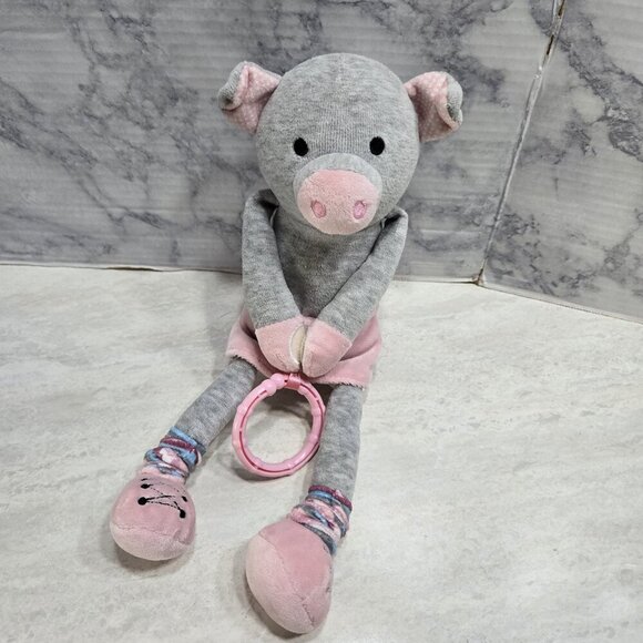 Scentsy Buddy Sidekick Pippy Pig Plush Scented Crinkle Toy Baby Stuffed Animal - Picture 1 of 9